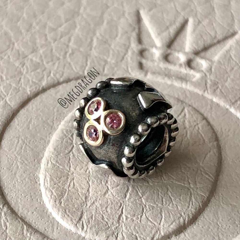 RETIRED Two-Tone MOM charm